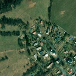 Satellite imagery of [Tvrdkov-Ruda] church t., CZ