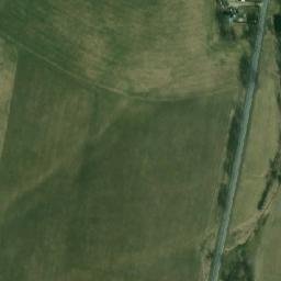 Satellite imagery of [Bílčice] church t., CZ