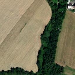 Satellite imagery of [Velká Polom] church t., CZ