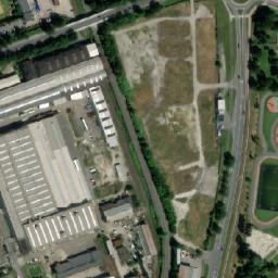 Satellite imagery of Moravskoslezske dratovny [Karviná-město] factory chimney, CZ