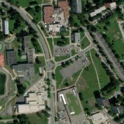 Satellite imagery of Moravskoslezske dratovny [Karviná-město] factory chimney, CZ