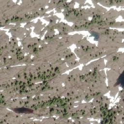 Satellite imagery of Crest Mountain, CA