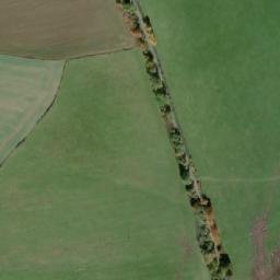 Satellite imagery of [Planá-Otín] church t., CZ