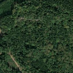 Satellite imagery of Čertova skála [Zbiroh] outlook p., CZ