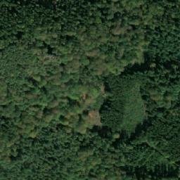 Satellite imagery of Čertova skála [Zbiroh] outlook p., CZ
