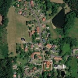 Satellite imagery of [Sudějov] church t., CZ