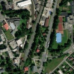 Satellite imagery of Moravskoslezske dratovny [Karviná-město] factory chimney, CZ