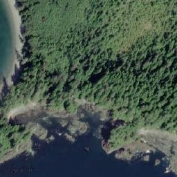 Satellite imagery of Peculiar Point, CA