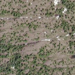 Satellite imagery of Crest Mountain, CA