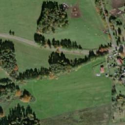 Satellite imagery of [Planá-Otín] church t., CZ