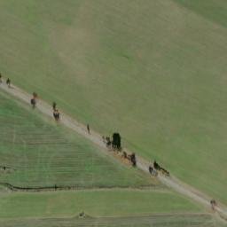 Satellite imagery of [Planá-Otín] church t., CZ