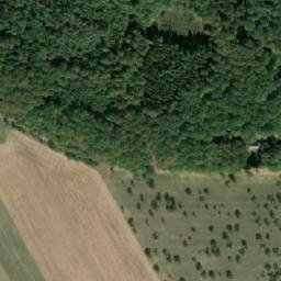 Satellite imagery of Čertova skála [Zbiroh] outlook p., CZ