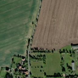 Satellite imagery of [Bratčice u Potěh] church t., CZ
