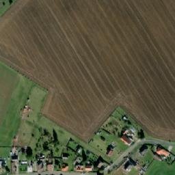 Satellite imagery of [Bratčice u Potěh] church t., CZ