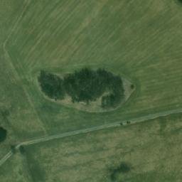 Satellite imagery of [Křišťanovice] church t., CZ