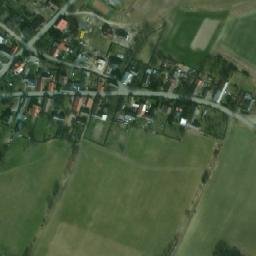 Satellite imagery of [Moravice] church t., CZ