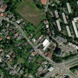 Satellite imagery of [Karviná-Fryšták] church t., CZ
