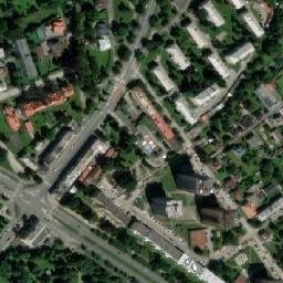 Satellite imagery of [Karviná-Fryšták] church t., CZ