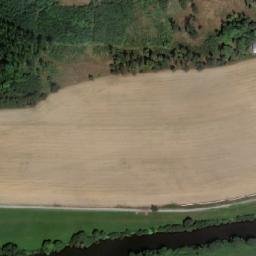 Satellite imagery of [Nespeky] church t., CZ