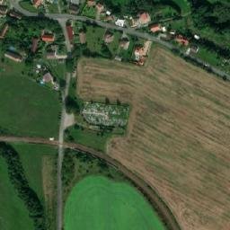 Satellite imagery of [Vrbatův Kostelec] church t., CZ