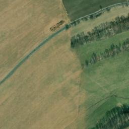 Satellite imagery of [Jiříkov-Těchanov] church t., CZ