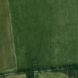 Satellite imagery of [Křišťanovice] church t., CZ