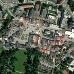 Satellite imagery of [Karviná-Fryšták] church t., CZ