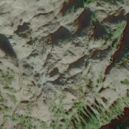 Satellite imagery of Stevens Peak, CA