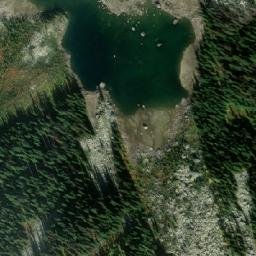 Satellite imagery of Paupo Mountain, CA