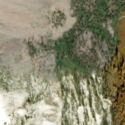 Satellite imagery of Teepee Mountain, CA
