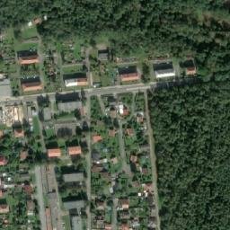 Satellite imagery of Lasselsberger [Horní Bříza] ceramic factory chimney, CZ