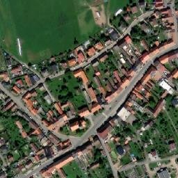 Satellite imagery of [Cerhovice] church t., CZ