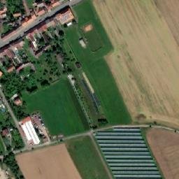 Satellite imagery of [Cerhovice] church t., CZ