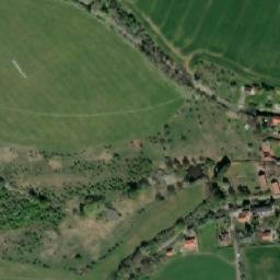 Satellite imagery of [Kytín] church t., CZ