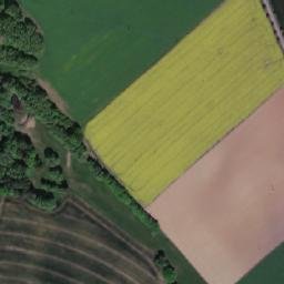 Satellite imagery of [Červené Janovice-Vilémovice] church sanctus t., CZ