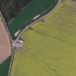 Satellite imagery of [Červené Janovice-Vilémovice] church sanctus t., CZ