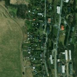Satellite imagery of [Křišťanovice] church t., CZ