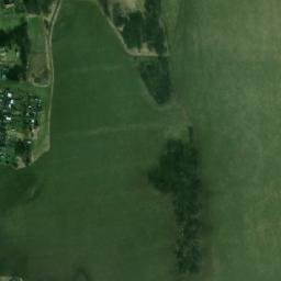 Satellite imagery of [Křišťanovice] church t., CZ