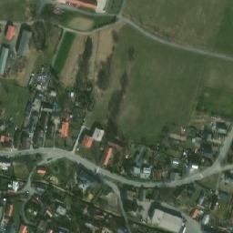Satellite imagery of [Melč] church t., CZ