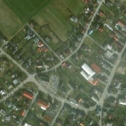 Satellite imagery of [Pustá Polom] church t., CZ