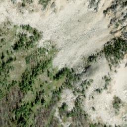 Satellite imagery of Caribou Pass, CA