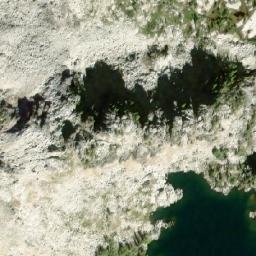 Satellite imagery of Trafalgar Mountain, CA