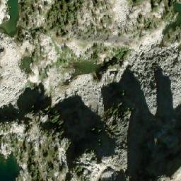 Satellite imagery of Trafalgar Mountain, CA