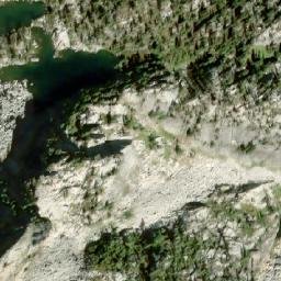 Satellite imagery of Trafalgar Mountain, CA