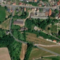 Satellite imagery of Ebrach abbey, DE