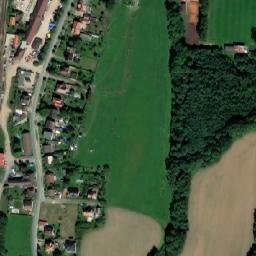 Satellite imagery of [Lochovice] church t., CZ