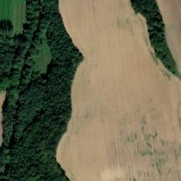 Satellite imagery of [Lochovice] church t., CZ