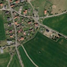 Satellite imagery of [Kytín] church t., CZ