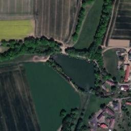 Satellite imagery of [Červené Janovice-Vilémovice] church sanctus t., CZ