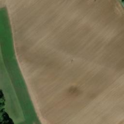 Satellite imagery of [Zvěstovice] cemetery chapel sanctus t., CZ